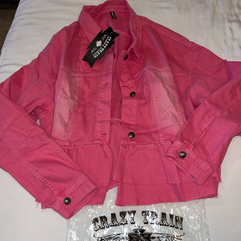 Crazy Train Cropped Jacket
